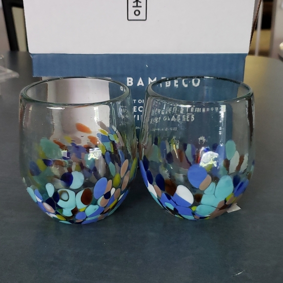 Bambeco Other - Bambeco Recycled Stemless Wine Glasses